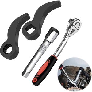 Sodial 4pcs Wrench Adaptor, 2pcs Adapter 1/2 Inch & Ratchet Wrench 1/2 Inch,Car9488 Sodial 4pcs Wrench Adaptor, 2pcs Adapter 1/2 Inch & Ratchet Wrench 1/2 Inch,Car9488