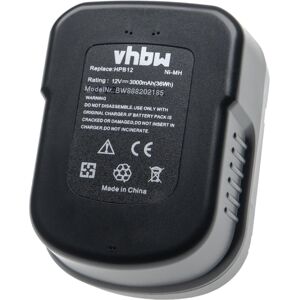 Vhbw Battery For Black & Decker A12 A12-Xj A12ex A1712 A1712 Bd1204l Bpt1047 A12e 12v Vhbw Battery For Black & Decker A12 A12-Xj A12ex A1712 A1712 Bd1204l Bpt1047 A12e 12v