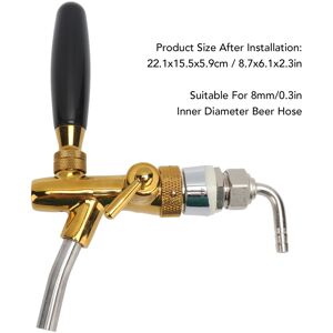 Draft Beer Tap Food Grade Control Versatile Wear Resistant Beer Keg Tap Draft Beer Tap Food Grade Control Versatile Wear Resistant Beer Keg Tap