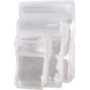 Sodial 3x(150pcs 3 Sizes Clear Earring Bags, Bags Thickened Reusable Storage5316 Sodial 3x(150pcs 3 Sizes Clear Earring Bags, Bags Thickened Reusable Storage5316