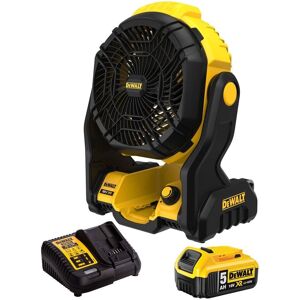 Dewalt Dce512n 18v Xr Cordless Jobsite Fan With 1 X 5.0ah Battery & Charger Dewalt Dce512n 18v Xr Cordless Jobsite Fan With 1 X 5.0ah Battery & Charger