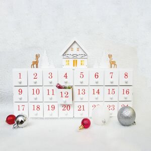 St Helens Home And Garden Battery Powered Led Wooden Christmas Advent Calendar With 24 Drawers St Helens Home And Garden Battery Powered Led Wooden Christmas Advent Calendar With 24 Drawers