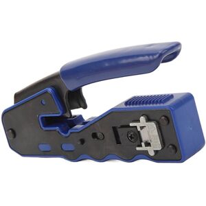 Rj45 Crimp Tool Pass Through Crimper With Rj45 Cat6 Crystal Head And Protective Rj45 Crimp Tool Pass Through Crimper With Rj45 Cat6 Crystal Head And Protective