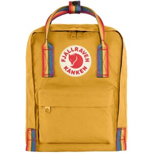 Fjallraven Kanken Mini Rainbow Backpack - Ochre-Rainbow Pattern Fjallraven Kanken Mini Rainbow Backpack - Ochre-Rainbow Pattern