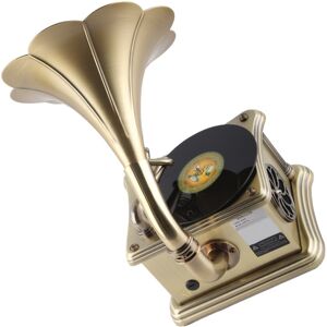 Mini Retro Alloy Gramophone Bt Vintage Phonograph Remote Control Type C Char New Mini Retro Alloy Gramophone Bt Vintage Phonograph Remote Control Type C Char New