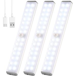 Under Cupboard Lights,Motion Sensor Lights Indoor 28led Closet Type-C Wireless K Under Cupboard Lights,Motion Sensor Lights Indoor 28led Closet Type-C Wireless K