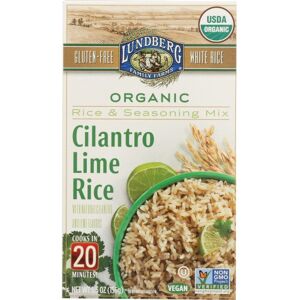 Organic Rice Pilaf Cilantro Lime 5.5 Oz(Case Of 6) By Lundberg Organic Rice Pilaf Cilantro Lime 5.5 Oz(Case Of 6) By Lundberg