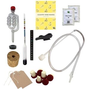 Almost Off Grid Mini Wine Making Equipment Starter Kit Incl Journal Hydrometer Yeast Syphon Almost Off Grid Mini Wine Making Equipment Starter Kit Incl Journal Hydrometer Yeast Syphon