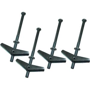 Onestopdiy Spring Gravity Toggle Hollow Cavity Wall Fixing 50 X 6 X 100mm Pack Of 48 Onestopdiy Spring Gravity Toggle Hollow Cavity Wall Fixing 50 X 6 X 100mm Pack Of 48