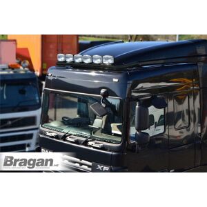 Bragan™ Black Roof Bar + Led + Spots + Airhorn + Beacon For Daf Xf 106 Space 2013+ Truck Bragan™ Black Roof Bar + Led + Spots + Airhorn + Beacon For Daf Xf 106 Space 2013+ Truck