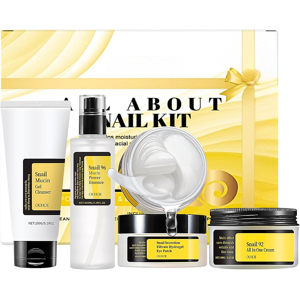 Does Not Apply Snail Mucin Skin Care Set For Women, 4 Pcs Snail Skin Care Sets & Kits For Girls Does Not Apply Snail Mucin Skin Care Set For Women, 4 Pcs Snail Skin Care Sets & Kits For Girls