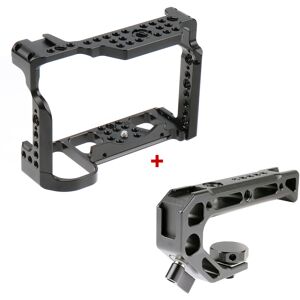 Aluminum Camera Cage Top Handle Grip For Nikon Z5/z6/z7/z6ii Video Rig - Arca Aluminum Camera Cage Top Handle Grip For Nikon Z5/z6/z7/z6ii Video Rig - Arca