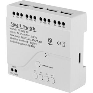 Sodial 2x(Rf433 Home Automation Diy Breaker Relay Voice Control White 1 Pcs T5j4) Sodial 2x(Rf433 Home Automation Diy Breaker Relay Voice Control White 1 Pcs T5j4)