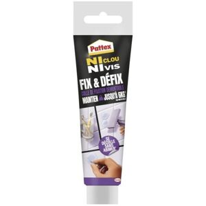 Pattex Fix And Unfix Tube Adhesive Immediate Hold No Nail No Screw Pattex Fix And Unfix Tube Adhesive Immediate Hold No Nail No Screw