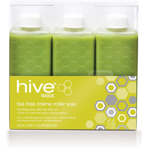 Does Not Apply Options Tea Tree Cream Wax Roller Depilatory Wax Cartridges 80g - Pack Of 6 Does Not Apply Options Tea Tree Cream Wax Roller Depilatory Wax Cartridges 80g - Pack Of 6