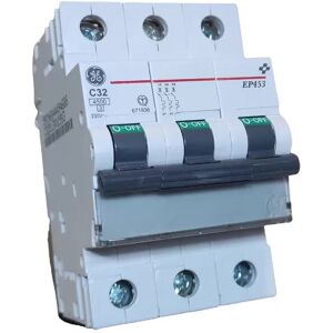 Ge Power 671936 Ep453c32 Circuit Breaker Magnetic Thermal 3p 32a 4.5ka C 3 Ge Power 671936 Ep453c32 Circuit Breaker Magnetic Thermal 3p 32a 4.5ka C 3