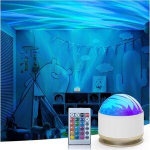 Northern Lights Aurora Projector Light, 16 Colors Lighting Galaxy Sensory Lights Northern Lights Aurora Projector Light, 16 Colors Lighting Galaxy Sensory Lights