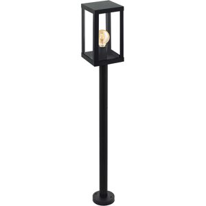 Thatcable Ip44 Outdoor Bollard Light Black Zinc Plated Steel 1 X 60w E27 Bulb Post Thatcable Ip44 Outdoor Bollard Light Black Zinc Plated Steel 1 X 60w E27 Bulb Post