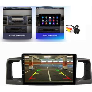 Bcsmmcar 9" For Toyota Corolla 2003-2008 Stereo Radio Gps Navi For Apple Carplay +camera Bcsmmcar 9" For Toyota Corolla 2003-2008 Stereo Radio Gps Navi For Apple Carplay +camera