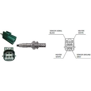 Post Cat Lambda Sensor For Nissan Almera 1.8 Qg18de 2002-2006 Saloon Lemark Post Cat Lambda Sensor For Nissan Almera 1.8 Qg18de 2002-2006 Saloon Lemark