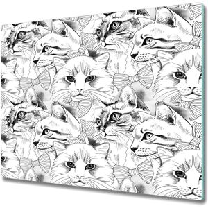 Coloray Glass Induction Ceramic Hob Cover Elegant Cats Animals Domestic Pet 60x52 Gift Coloray Glass Induction Ceramic Hob Cover Elegant Cats Animals Domestic Pet 60x52 Gift