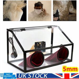 Fully Enclosed Electric Grinding Polisher Table Dust Box Acrylic Cover Set 5mm Fully Enclosed Electric Grinding Polisher Table Dust Box Acrylic Cover Set 5mm