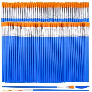 Sodial 4x(240pcs Small Paint Brush,Flat Fine Tip Artist Paint Brushes,Craft Paint5276 Sodial 4x(240pcs Small Paint Brush,Flat Fine Tip Artist Paint Brushes,Craft Paint5276