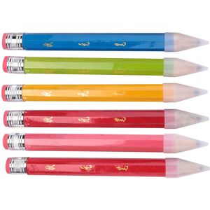 Sodial 3x(6 Pcs Wooden Jumbo Pencils For Prop, Funny Big Pencil Huge Giant Pencil1814 Sodial 3x(6 Pcs Wooden Jumbo Pencils For Prop, Funny Big Pencil Huge Giant Pencil1814