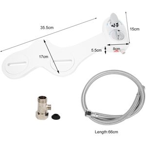 As Bathroom Dual Nozzle Cold Water Spray Adjustable Bidet Toilet Attachment As Bathroom Dual Nozzle Cold Water Spray Adjustable Bidet Toilet Attachment