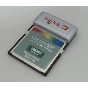Sandisk Cf Wireless Lan Card 802.11b + Compactflash 128 Mb (Sdwcfb-128) Sandisk Cf Wireless Lan Card 802.11b + Compactflash 128 Mb (Sdwcfb-128)