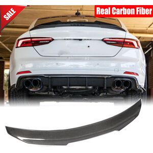 Speed_turning Real Carbon Rear Trunk Spoiler Lip Wing For Audi A5 S Line/s5 Rs5 B9 Coupe 17-20 Speed_turning Real Carbon Rear Trunk Spoiler Lip Wing For Audi A5 S Line/s5 Rs5 B9 Coupe 17-20