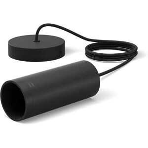 Philips Hue Hanging Black Cord Fixture For Led Smart Lighting [E27 Edison Screw Philips Hue Hanging Black Cord Fixture For Led Smart Lighting [E27 Edison Screw