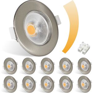 10x Led Downlights For Ceiling 7w Dimmable Ultra Slim Recessed Ceiling Lights Wa 10x Led Downlights For Ceiling 7w Dimmable Ultra Slim Recessed Ceiling Lights Wa