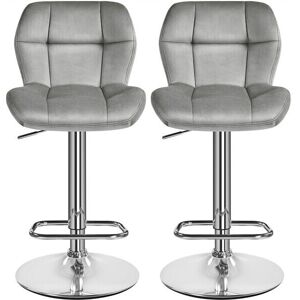 Ukuniversal365 Barstools Set Of 2 Velvet Fabric Bar Chair With Backrest For Home Kitchen Bar Ukuniversal365 Barstools Set Of 2 Velvet Fabric Bar Chair With Backrest For Home Kitchen Bar