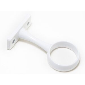 Onestopdiy Wardrobe Rod Rail Bracket Centre Socket Bracket 19mm Diameter Wh Pack Of 12 Onestopdiy Wardrobe Rod Rail Bracket Centre Socket Bracket 19mm Diameter Wh Pack Of 12