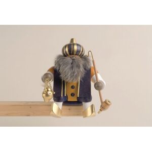 Kwo Melchior Smoker Figur - 13x12x18cm - Folk Art Kwo Melchior Smoker Figur - 13x12x18cm - Folk Art