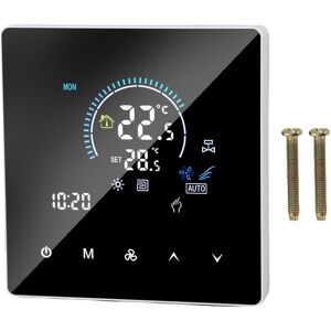 Air Conditioning Floor Heating Thermostat Ip20 Touchscreen Color Display Tool Air Conditioning Floor Heating Thermostat Ip20 Touchscreen Color Display Tool