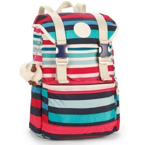 Kipling Experience S Small Backpack - Spicy Stripe Bl Rrp £79 Kipling Experience S Small Backpack - Spicy Stripe Bl Rrp £79