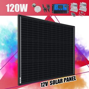 Saronic 120w Mono Solar Panel Kit 12v With 4pcs Mounting Brackets Rv Caravan Camper Home Saronic 120w Mono Solar Panel Kit 12v With 4pcs Mounting Brackets Rv Caravan Camper Home