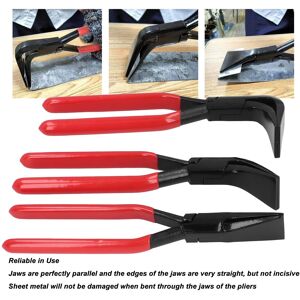 3 Piece Hand Seamers 3pcs Metal Bending Pliers Straight 45 Degree 90 Degree 3 3 Piece Hand Seamers 3pcs Metal Bending Pliers Straight 45 Degree 90 Degree 3