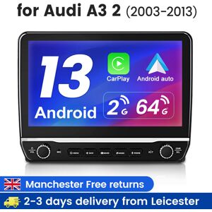 Junsun For Audi A3 2003-2012 10.1\"Android 13 Car Radio Stereo Carplay Gps Savnav 2+64gb Junsun For Audi A3 2003-2012 10.1\"Android 13 Car Radio Stereo Carplay Gps Savnav 2+64gb