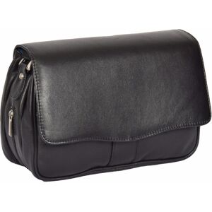 House Of Luggage Ladies Real Black Leather Shoulder Bag Classic Flapover Work Day Casual Handbag House Of Luggage Ladies Real Black Leather Shoulder Bag Classic Flapover Work Day Casual Handbag