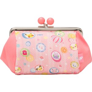Pokemon Center Original Japanese Traditional Design Gamaguchi Pouch Case Pikachu Pokemon Center Original Japanese Traditional Design Gamaguchi Pouch Case Pikachu