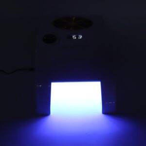 Care+ (Us Plug)3 In 1 Nail Dust Collector With Led Light Adjustable Suction Dust Gfl Care+ (Us Plug)3 In 1 Nail Dust Collector With Led Light Adjustable Suction Dust Gfl