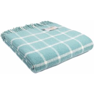 Tweedmill Textile 100% Wool Sofa Bed Blanket Rug Chequered Check Spearmint Throw Tweedmill Textile 100% Wool Sofa Bed Blanket Rug Chequered Check Spearmint Throw