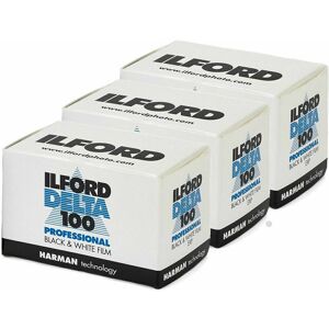 Ilford Delta 100 35mm Black & White Film (36 Exposure) - 3 Pack Ilford Delta 100 35mm Black & White Film (36 Exposure) - 3 Pack