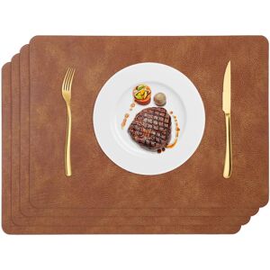 Washable Placemats Set Of 4, 16.9"X11.8" Indoor Outdoor Place Mats For Table, No Washable Placemats Set Of 4, 16.9"X11.8" Indoor Outdoor Place Mats For Table, No