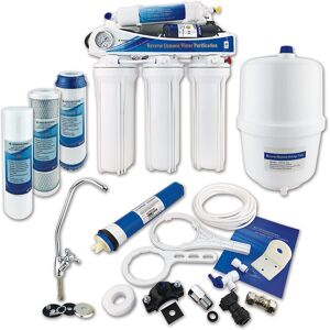 Reverse Osmosis Water Filter System 50 Gpd 5 Stage Pumped By Finerfilters Reverse Osmosis Water Filter System 50 Gpd 5 Stage Pumped By Finerfilters