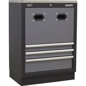 Thatcable 680mm Modular Reel Cabinet - Cable & Air Hose - 3 Drawers - Aluminium Handles Thatcable 680mm Modular Reel Cabinet - Cable & Air Hose - 3 Drawers - Aluminium Handles