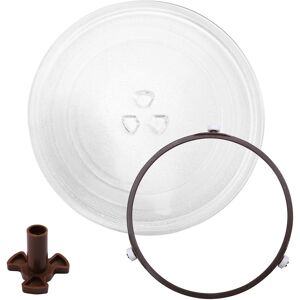 Sodial 4x(Universal Microwave Glass Plate Microwave Glass Turntable Plate, Round4726 Sodial 4x(Universal Microwave Glass Plate Microwave Glass Turntable Plate, Round4726